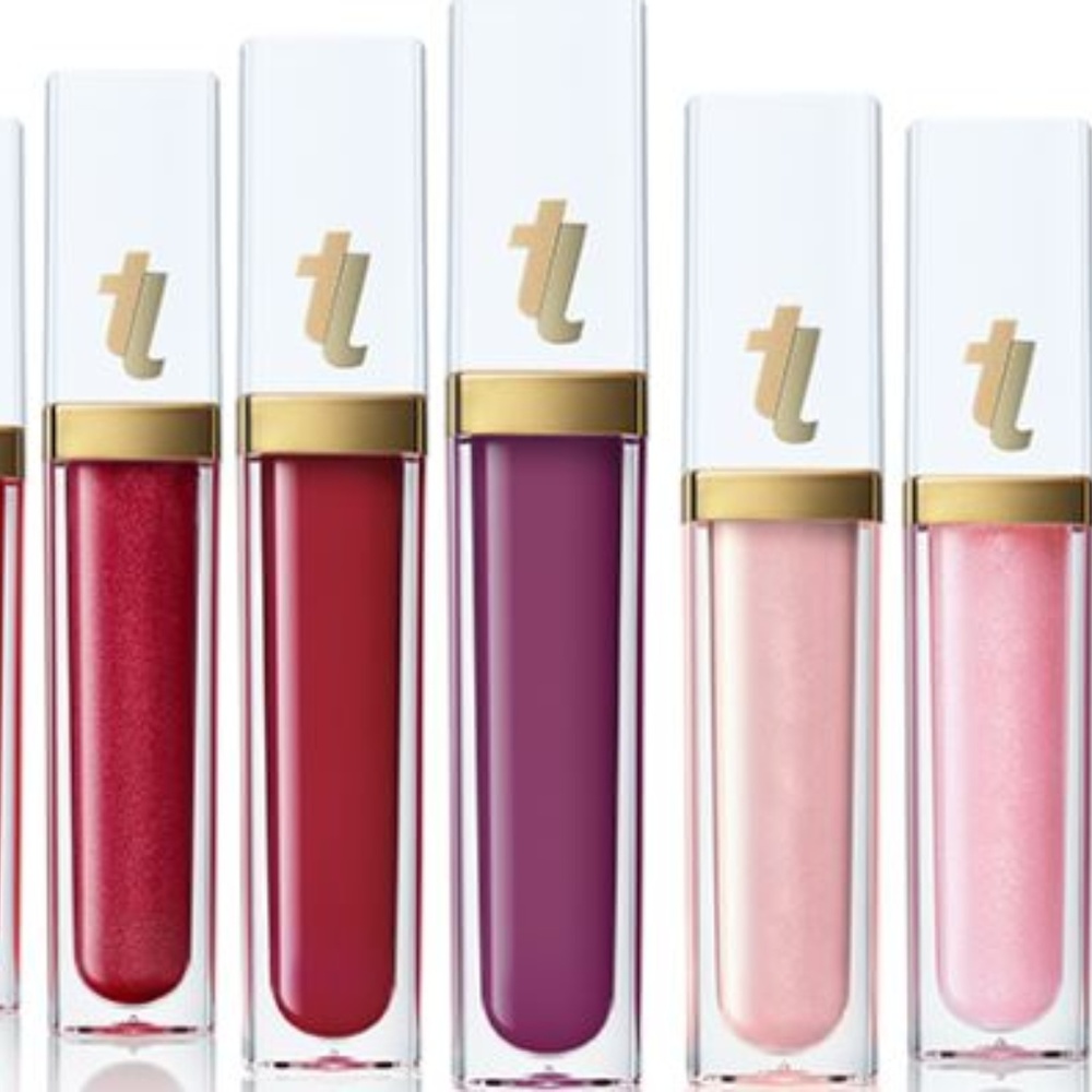 ๐NIB Raspberry w/ Gold Shimmer Gloss - Picture 5 of 6